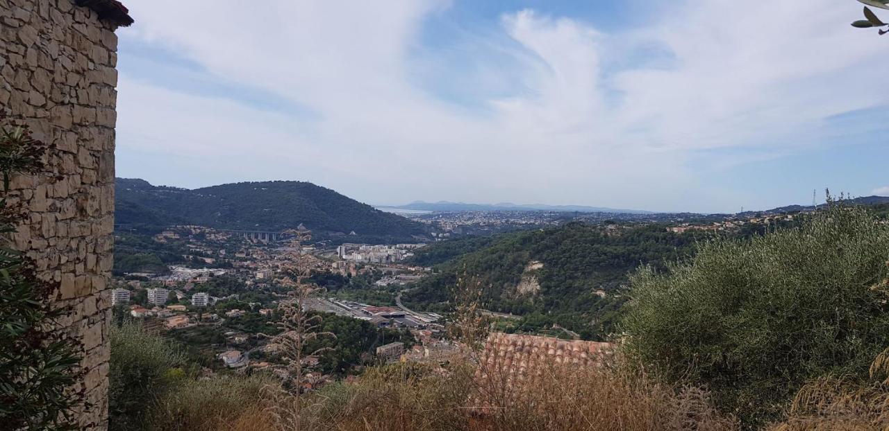 Le Chalet De La Pierreraie Cote D'Azur Piscine Terrasse Et Vue Mer Drap Buitenkant foto